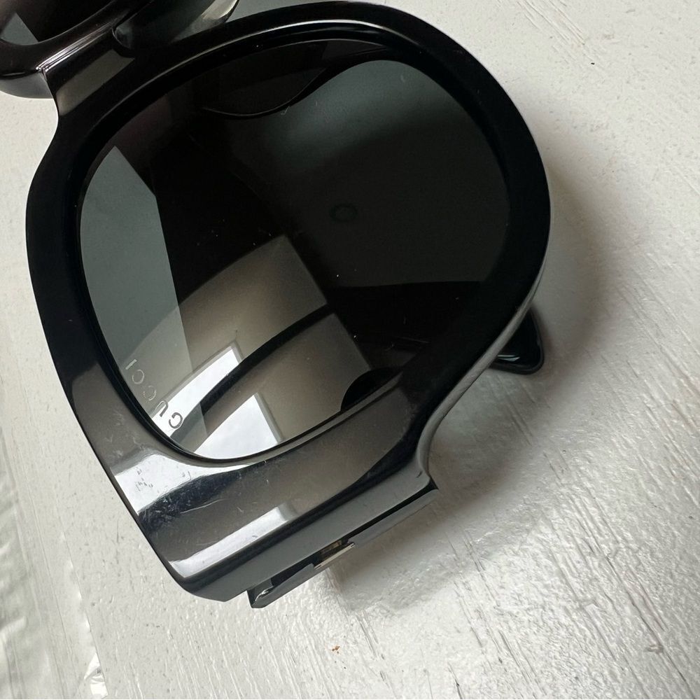 Gucci Women's Sunglasses GG0034SN Black Like NEW MSRP $435 - Picture 10 of 10
